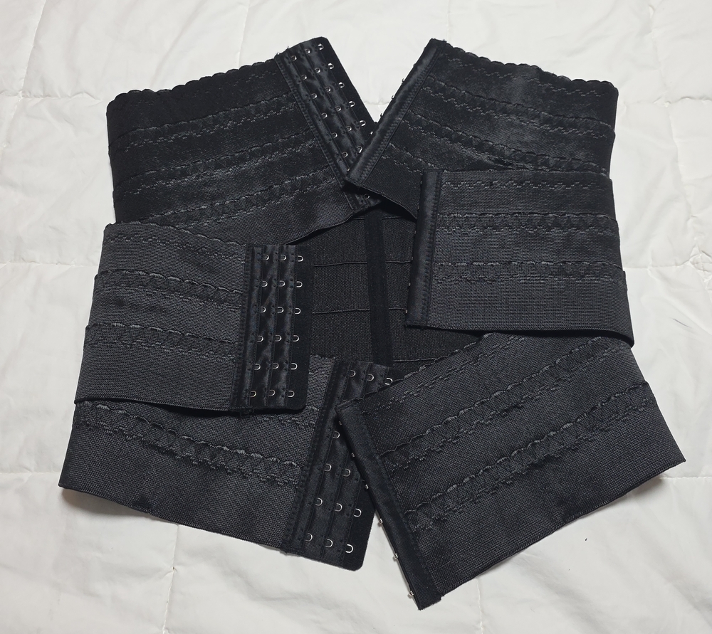 Black High-Waist Shaping Waist Cincher for Women